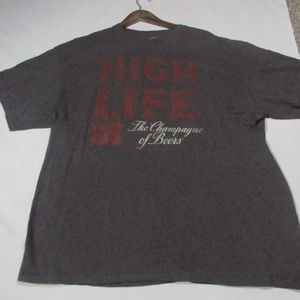 Miller HIGH LIFE Beer shirt Size 2XL